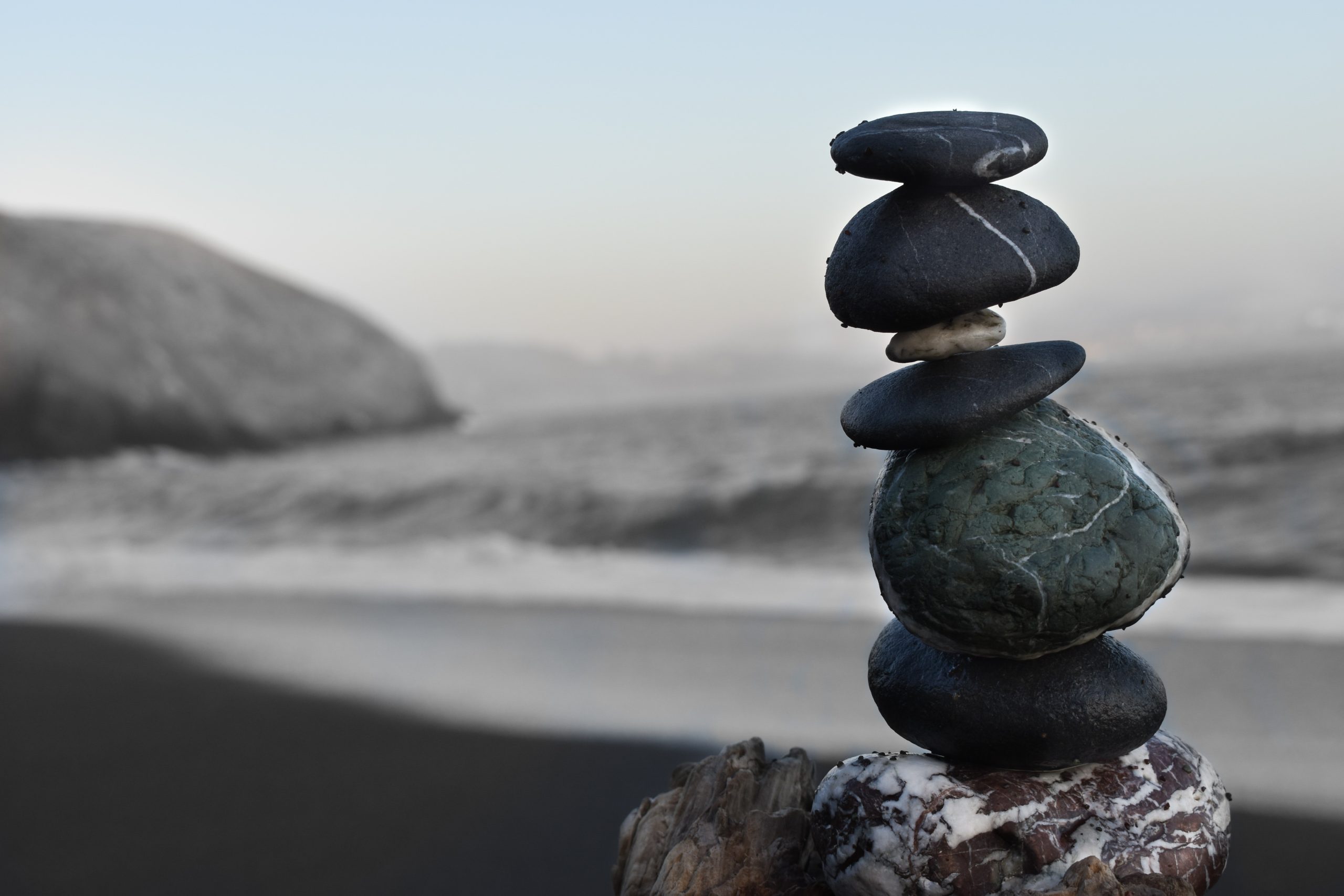 calming rocks for meditation